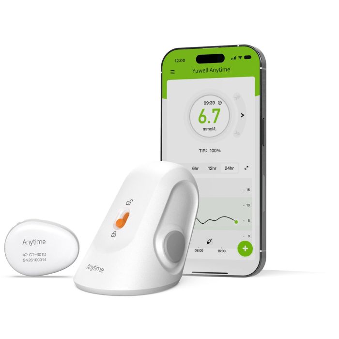 Anytime CT3 početni komplet za kontinuirano mjerenje glukoze, odašiljač + senzor