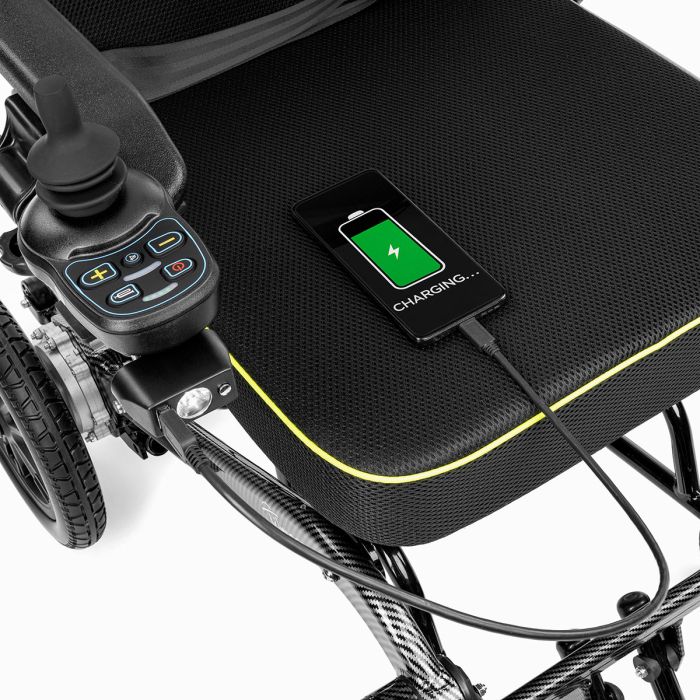 Lagana električna invalidska kolica