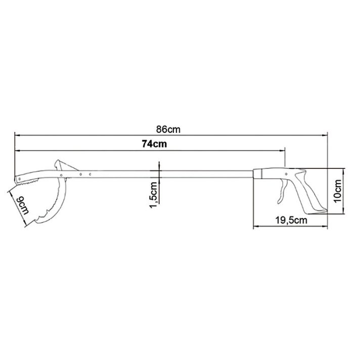 Hvataljka od anodiziranog aluminija