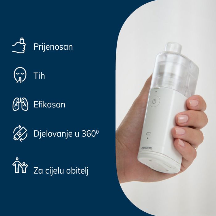 Omron bešumni inhalator MicroAir