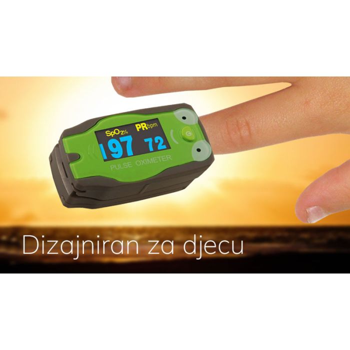 Žabica oksimetar za djecu