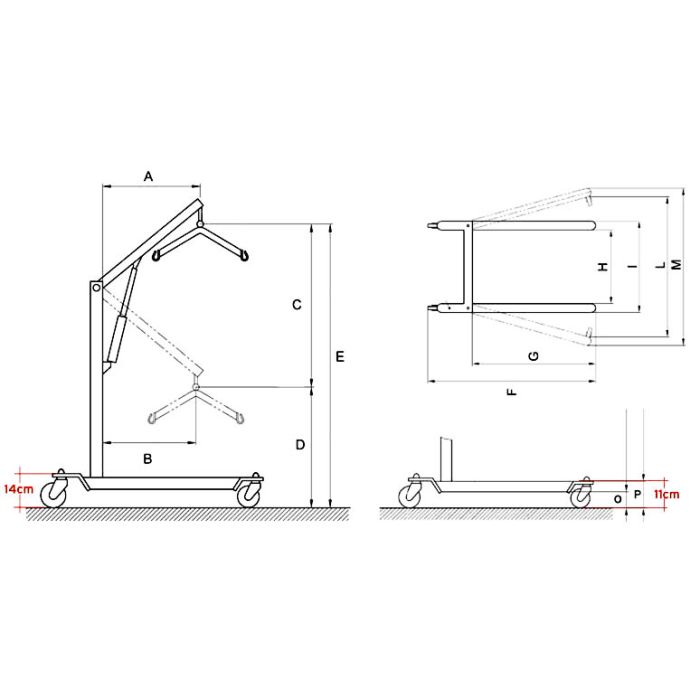 Arkimed dizalice za podizanje pacijenta