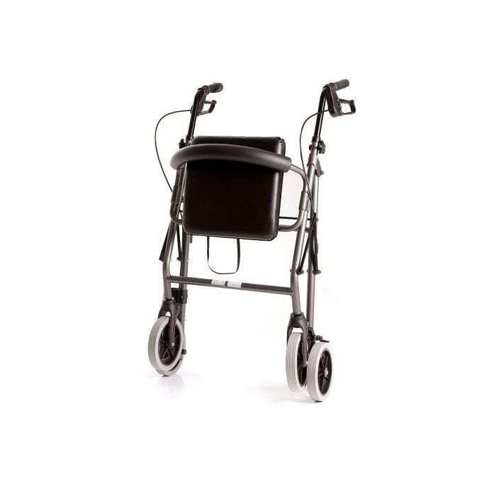 Sklopivi aluminijski rolator s podstavljenim sjedištem