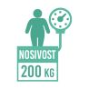 Nosivost 200 kg