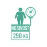 4-u-1 Toaletni i tuš stolac za pretile nosivosti 290 kg