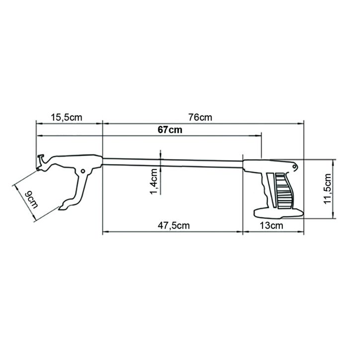 Hvataljka s malim magnetom
