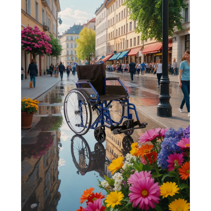 Sklopiva invalidska kolica Start