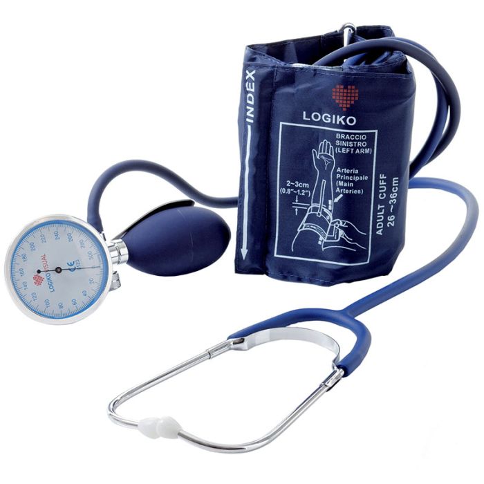 Klasični tlakomjer sa stetoskopom za mjerenje jednom rukom
