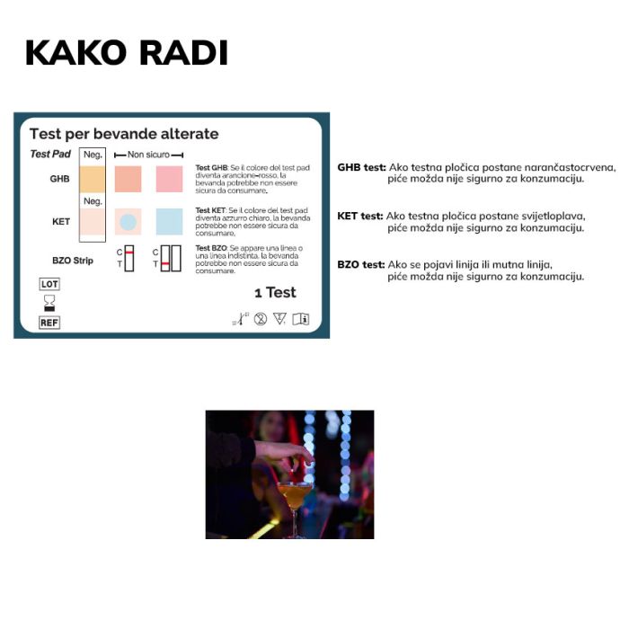 Test na droge u piću